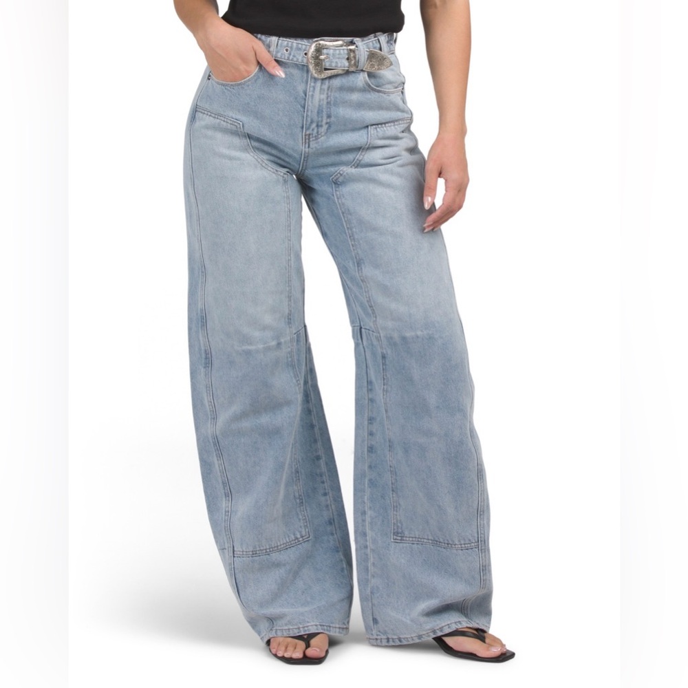 NWT BLANKNYC Rhe Franklin Ribcage Wide Leg
